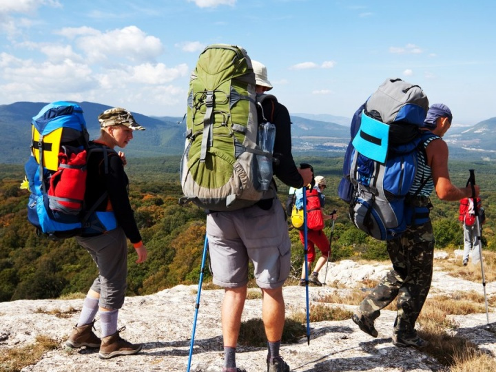 Amateur and professional sportsmen, tourists