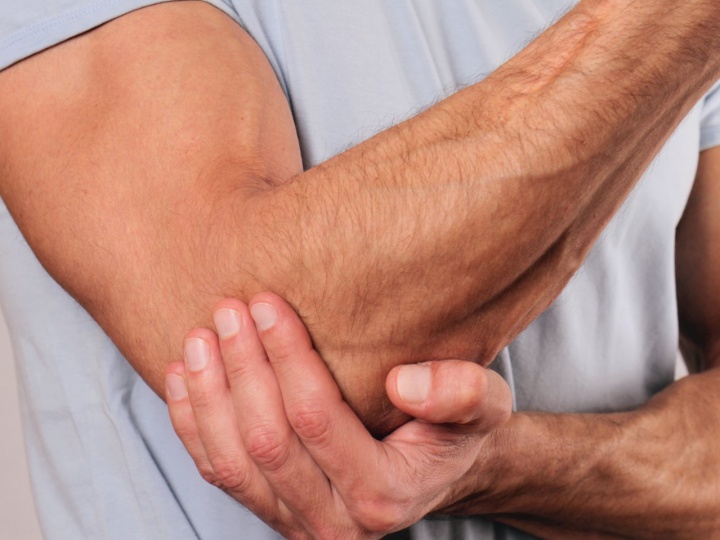 Elbow pain, forearm pain, tennis elbow