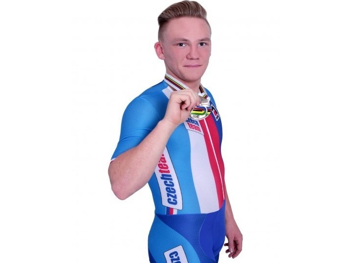 NATIONAL JUNIOR CHAMPION AND VICE-CHAMPION IN KEIRIN - JAROSLAV SNÁŠEL